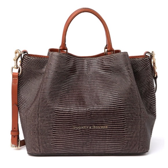 Dooney & Bourke Handbags - Dooney & Bourke Large Barlow Tote Bag Grey